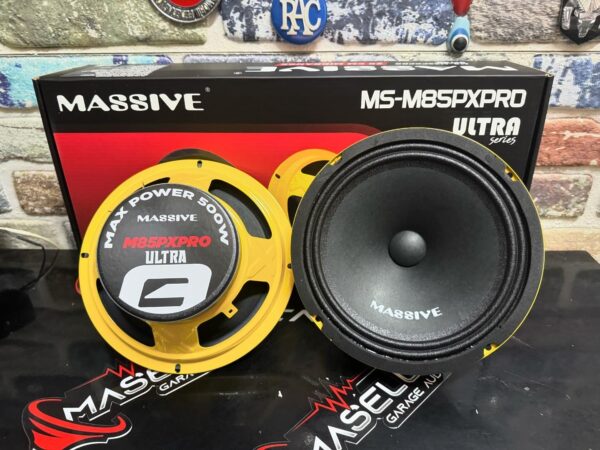 MASSİVE M85PX PRO Ultra Serisi 500Watt 200 Rms 20 Cm - Görsel 5