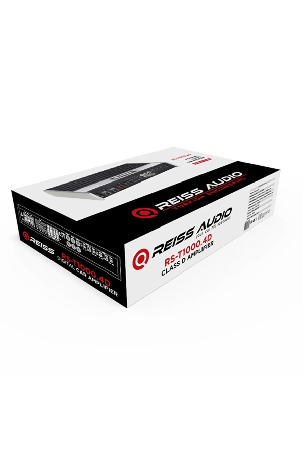 REİSS AUDİO T1000.4d DSI 4x250 Rms Dıgıtal Amplifier - Görsel 2