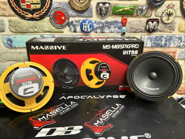 MASSİVE M85PX PRO Ultra Serisi 500Watt 200 Rms 20 Cm - Görsel 3