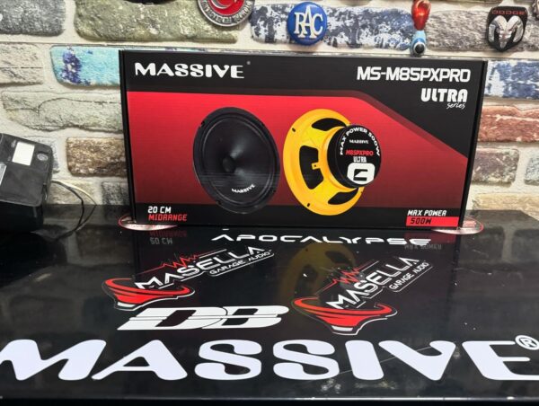 MASSİVE M85PX PRO Ultra Serisi 500Watt 200 Rms 20 Cm - Görsel 4