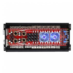 Reiss Audio Rs-4200.4 AB CLASS AMPLİFİKATÖR AMFİ RGB IŞIKLI FANLI SOĞUTMALI