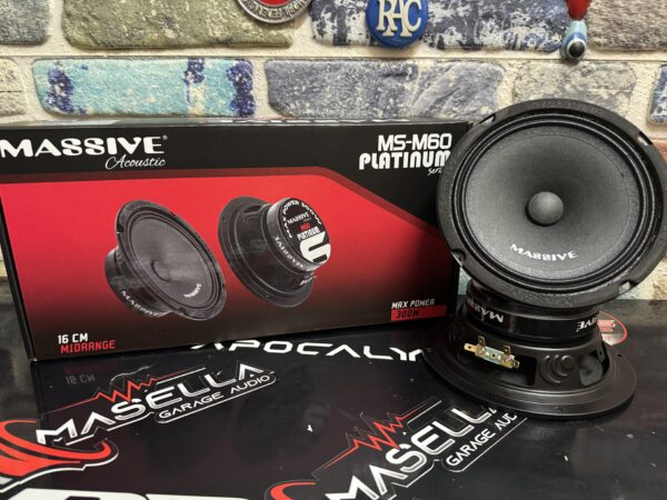 MASSİVE Ms-m60 PLATİNUM 16 Cm Midrange Çifti 600wat 200 Rms Profesyonel Net Ve Güçlü - Görsel 4