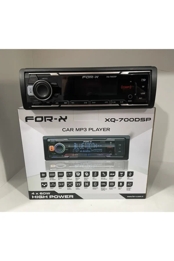 FORX XQ-700DSP 4 RCA PROFESYONEL DSP İŞLEMCİLİ TEYP - Görsel 2