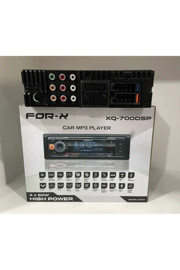 FORX XQ-700DSP 4 RCA PROFESYONEL DSP İŞLEMCİLİ TEYP - Görsel 4