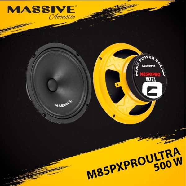 MASSİVE M85PX PRO Ultra Serisi 500Watt 200 Rms 20 Cm