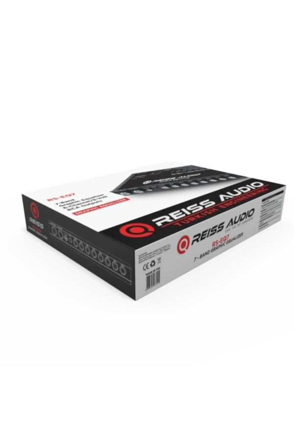 REİSS AUDİO Rs 7 Bant Eko RS-EQ7 7-Band Graphic Equalizer - Görsel 3