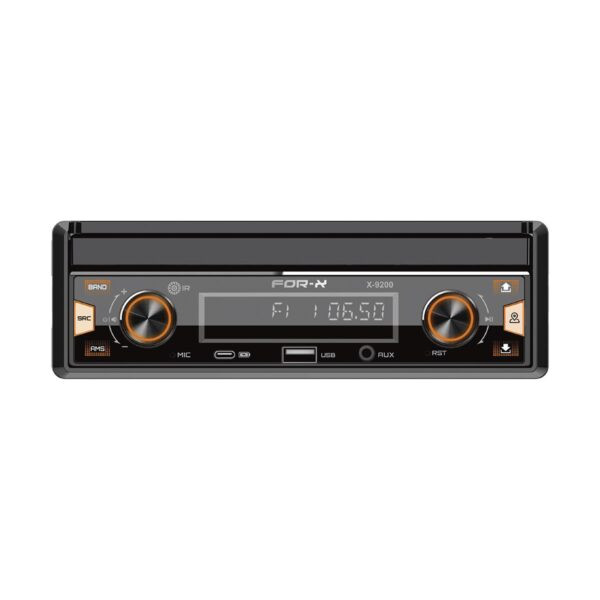 Forx X-9200 7inç Usb Sd Bt Radyo Mirrorlink Kumanda 4x60RMS GERİ GÖRÜŞ KAMERA HEDİYELİ - Görsel 4