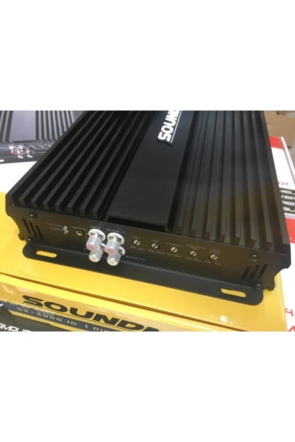 SOUNDMAX Sx-3000.1d Mono Amfi 10.000 Watt Bas Kontrol Aparatlı sx3000.1d - Görsel 4