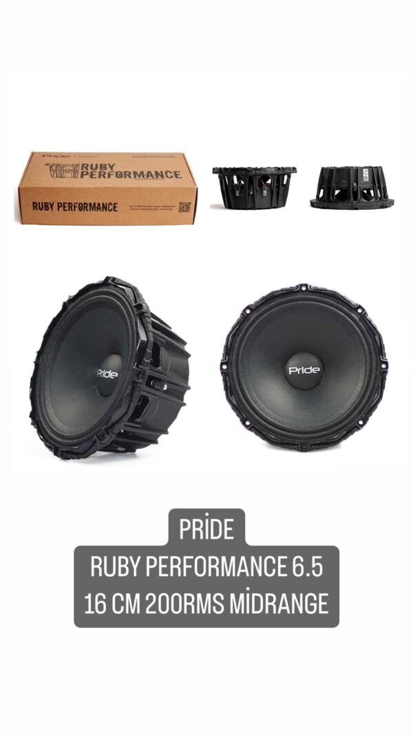 Pride Ruby Performance 6.5 16 Cm 200Rms