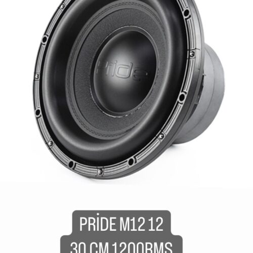 Pride Audio M12 12” 30 Cm 1200 Rms