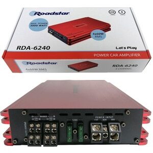 Roadstar 6240 3000watt 4 kanal Anfi