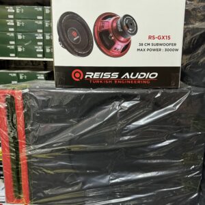 38 Cm GX 15 3000watt 1500 rms Kabinli Spl Portlu Kabinli