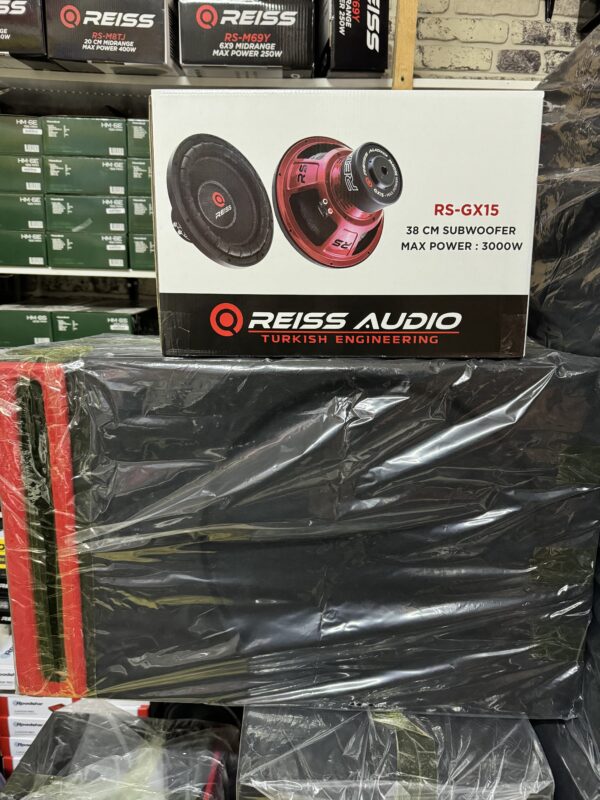 38 Cm GX 15 3000watt 1500 rms Kabinli Spl Portlu Kabinli