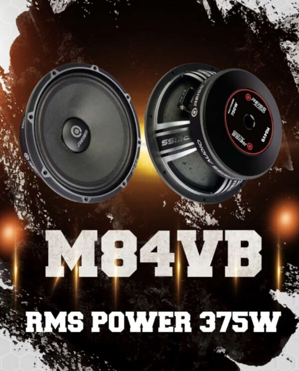 Reiss Audio M84VB 20 CM 375 RMS MİDRANGE TR TEK