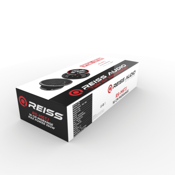 Reiss Audio 16 cm Midrange RS-M6TJ 150W Rms 350W Maksimum Güç Kapaklı - Görsel 5